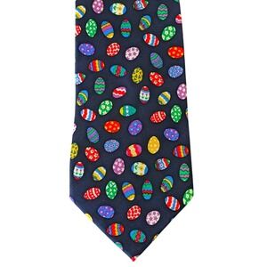 Tie Alynn Neckwear "Easter Eggs" 100% Silk